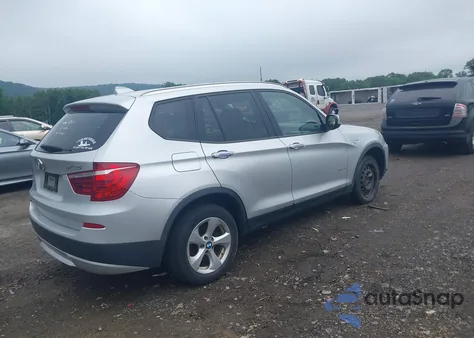 2011 BMW X3 xDrive28I from USA, damaged, VIN 5UXWX5C56BL706402